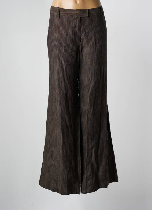 Pantalon flare marron OLSEN pour femme