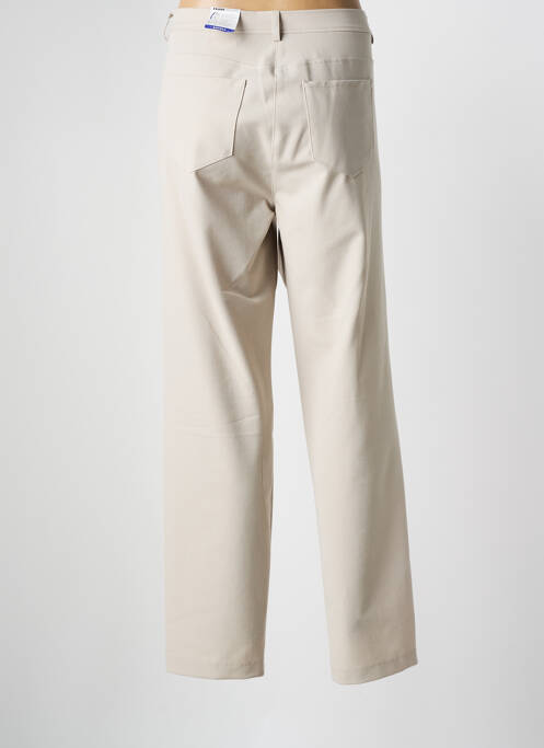 Pantalon slim beige FRANK WALDER pour femme