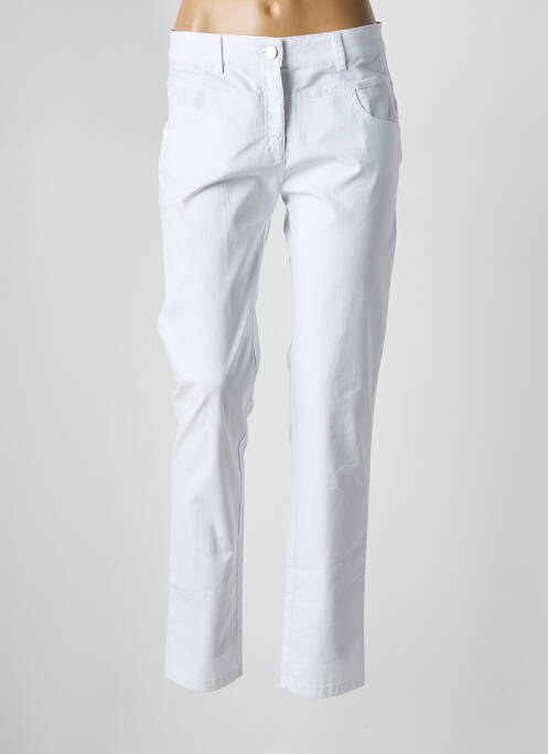 Pantalon slim beige PAZ TORRAS pour femme