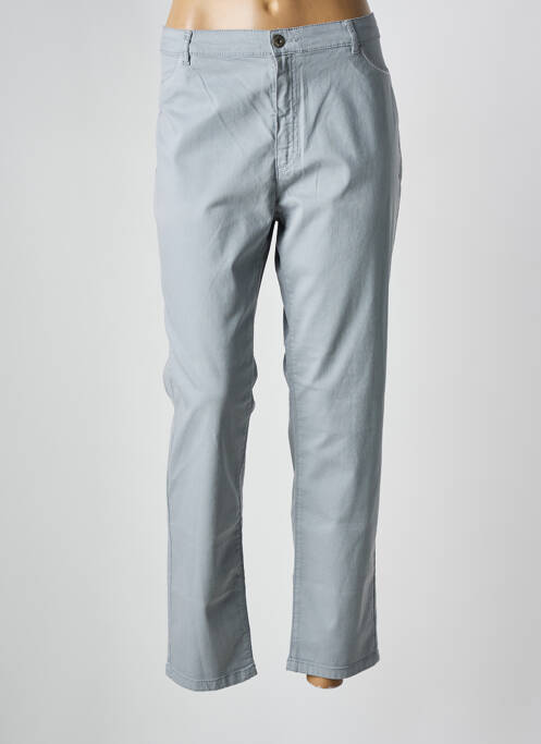 Pantalon slim gris BRUNO SAINT HILAIRE pour femme
