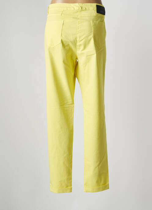 Pantalon slim jaune PAZ TORRAS pour femme
