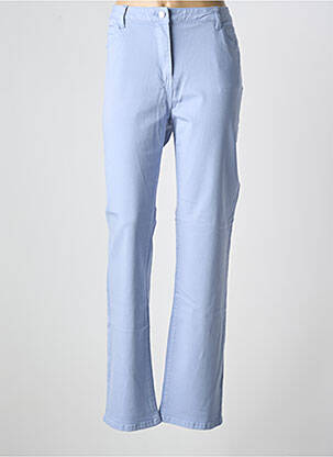 Jeans coupe slim taille normale taille normale bleu DIANE LAURY femme