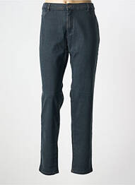 Jeans coupe slim stretch taille normale bleu BRUNO SAINT HILAIRE femme