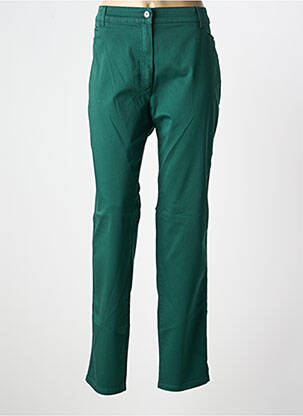 Jeans coupe slim stretch taille normale vert OLSEN femme