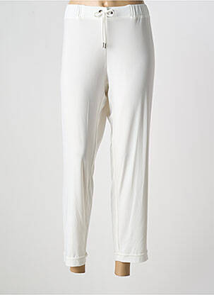 Jogging slim taille normale blanc PAZ TORRAS femme