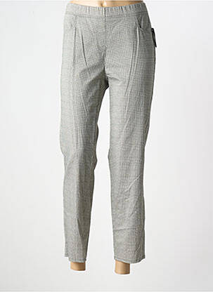 Pantalon 7/8 stretch taille normale vert FRANK WALDER femme