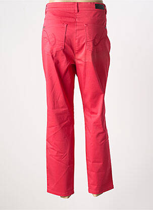 Jeans coupe droite stretch taille normale rouge OLSEN femme