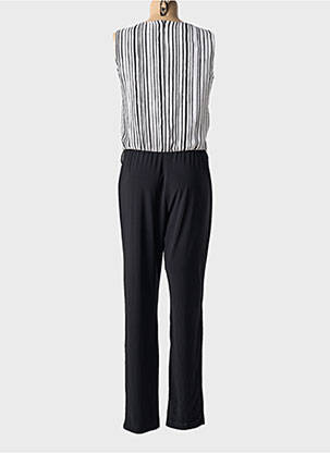 Combi-pantalon tissage crêpe sans manche noir PAZ TORRAS femme