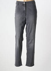 Jeans coupe slim gris OLSEN pour femme seconde vue