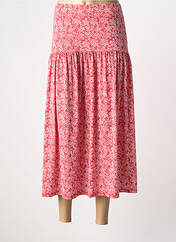 Jupe longue rouge MARBLE pour femme seconde vue