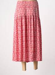 Jupe longue rouge MARBLE pour femme seconde vue