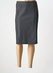 Jupe mi-longue noir BRUNO SAINT HILAIRE pour femme seconde vue