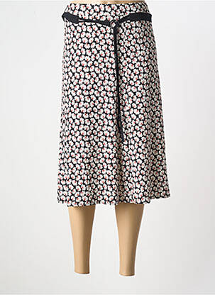 Jupe mi-longue noir FRANK WALDER femme