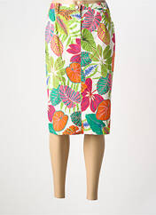 Jupe mi-longue vert FRANCE RIVOIRE pour femme seconde vue