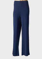 Pantalon large bleu MARBLE pour femme seconde vue