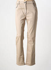 Pantalon slim marron DIANE LAURY pour femme seconde vue