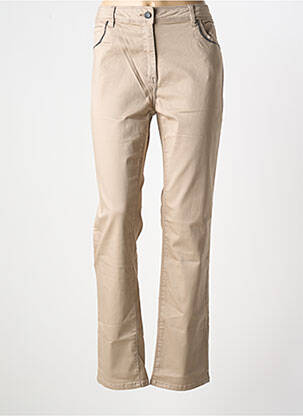 Pantalon slim marron DIANE LAURY pour femme