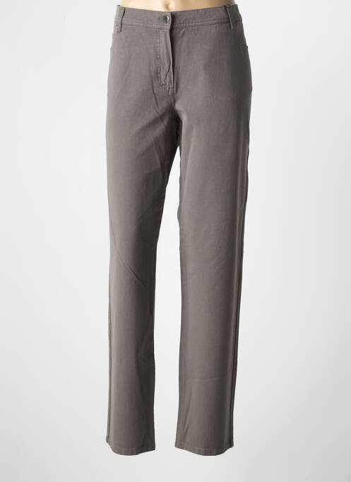 Jeans coupe slim gris OLSEN pour femme