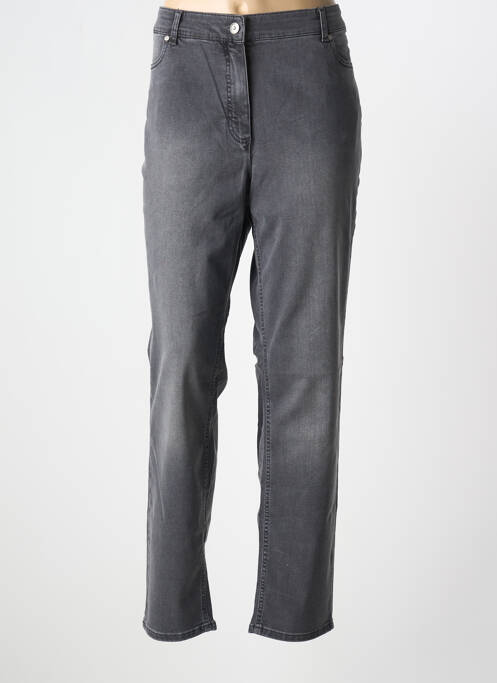 Jeans coupe slim gris OLSEN pour femme