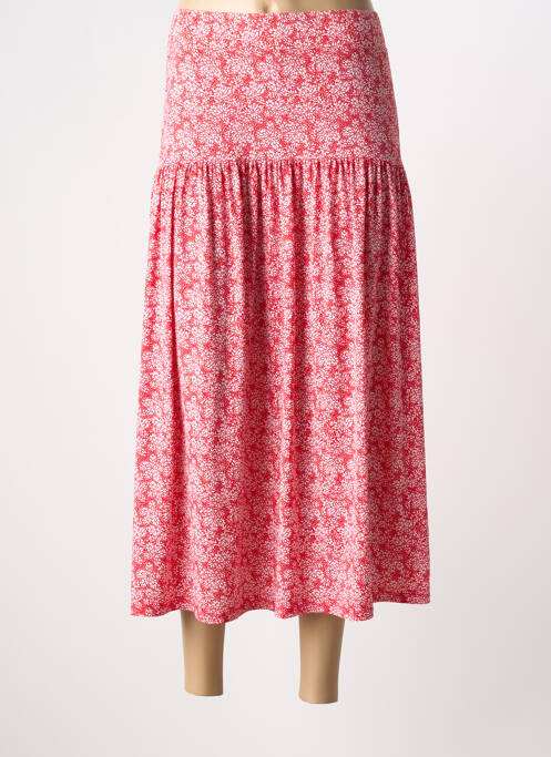 Jupe longue rouge MARBLE pour femme