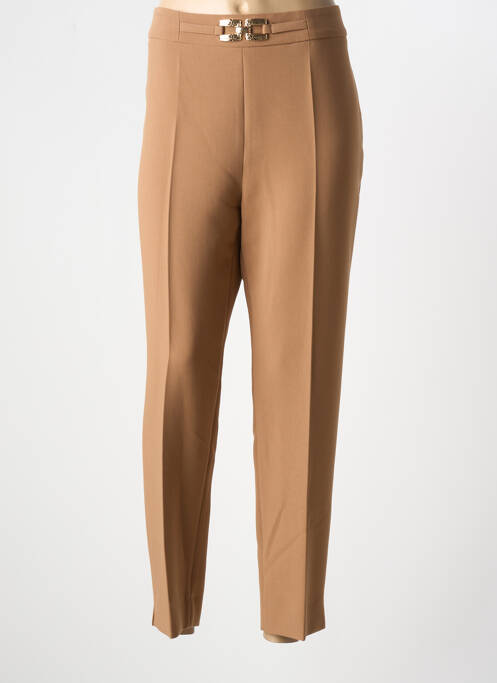 Pantalon 7/8 marron ESTEL COLLECTION pour femme