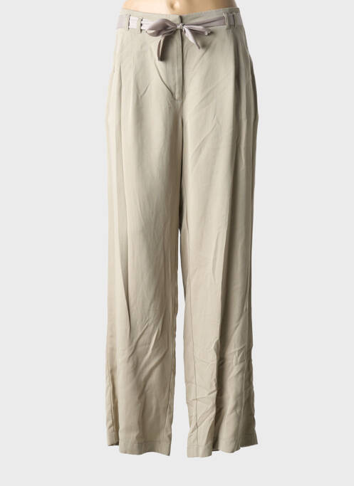 Pantalon droit vert LE COMTE pour femme