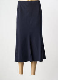 Jupe longue coupe évasée bleu EUGEN KLEIN femme