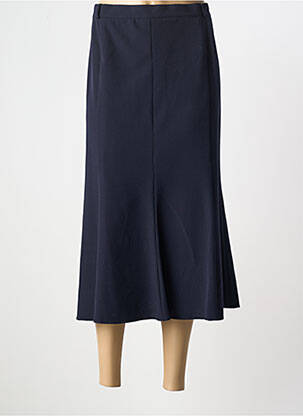 Jupe longue coupe évasée bleu EUGEN KLEIN femme