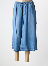 Jupe longue taille élastique bleu LE COMTE femme