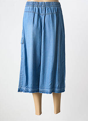 Jupe longue taille élastique bleu LE COMTE femme