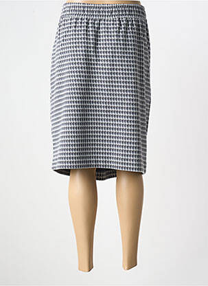 Jupe mi-longue coupe droite gris OLSEN femme