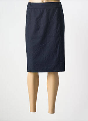 Jupe mi-longue coupe droite noir OLSEN femme