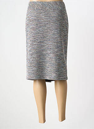 Jupe mi-longue coupe droite noir SOMMERMANN femme