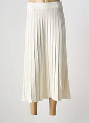 Jupe longue beige MARBLE pour femme seconde vue