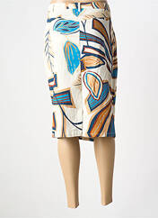 Jupe mi-longue beige FRANCE RIVOIRE pour femme seconde vue