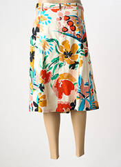 Jupe mi-longue beige MD'M pour femme seconde vue