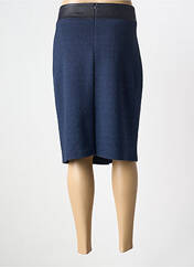 Jupe mi-longue bleu FRANCE RIVOIRE pour femme seconde vue