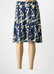 Jupe mi-longue bleu MARBLE pour femme seconde vue