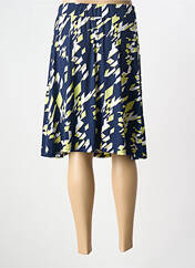 Jupe mi-longue bleu MARBLE pour femme seconde vue