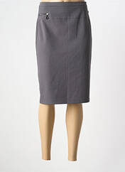 Jupe mi-longue gris FRANK WALDER pour femme seconde vue
