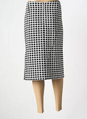 Jupe mi-longue noir ESTEL COLLECTION pour femme seconde vue