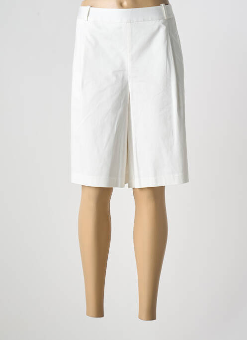 Bermuda blanc ESTEL COLLECTION pour femme