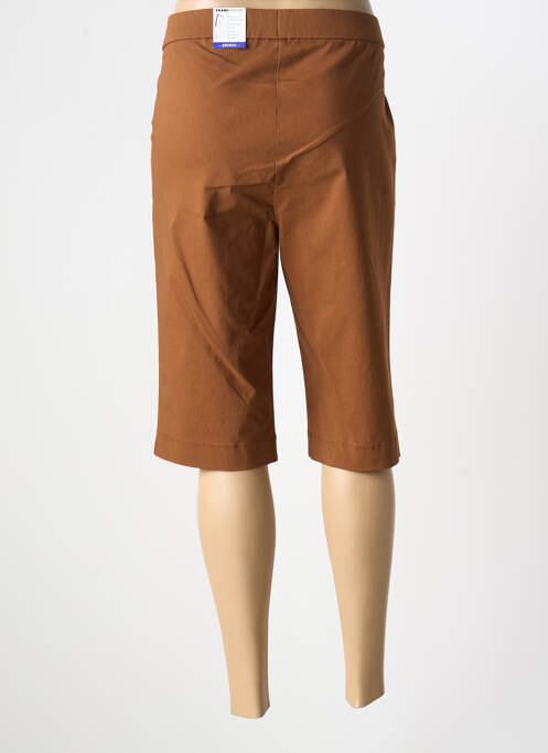 Bermuda marron FRANK WALDER femme