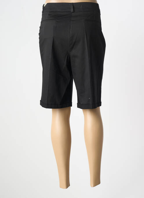 Bermuda noir ELEONORA AMADEI pour femme