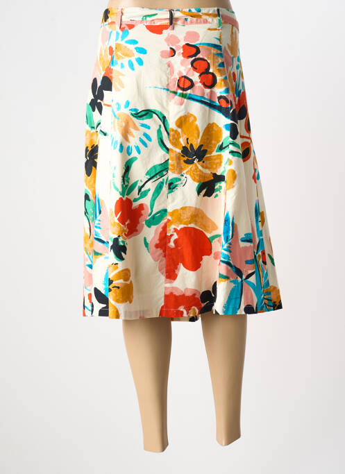 Jupe mi-longue beige MD'M pour femme