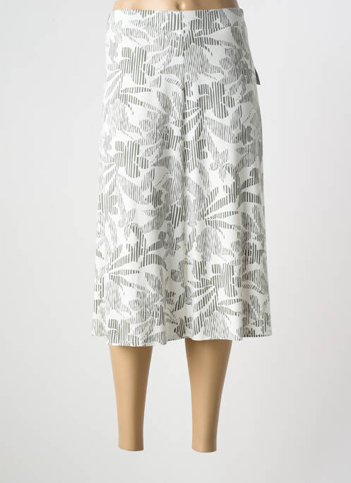 Jupe mi-longue blanc FRANK WALDER pour femme