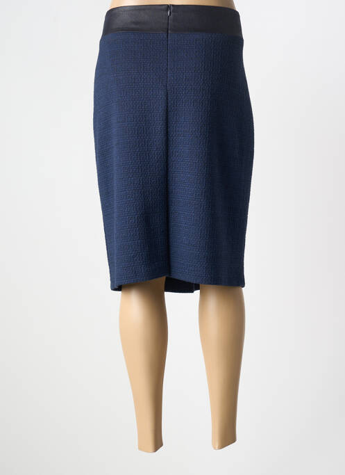 Jupe mi-longue bleu FRANCE RIVOIRE pour femme