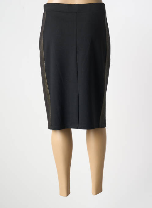 Jupe mi-longue noir FRANCE RIVOIRE pour femme
