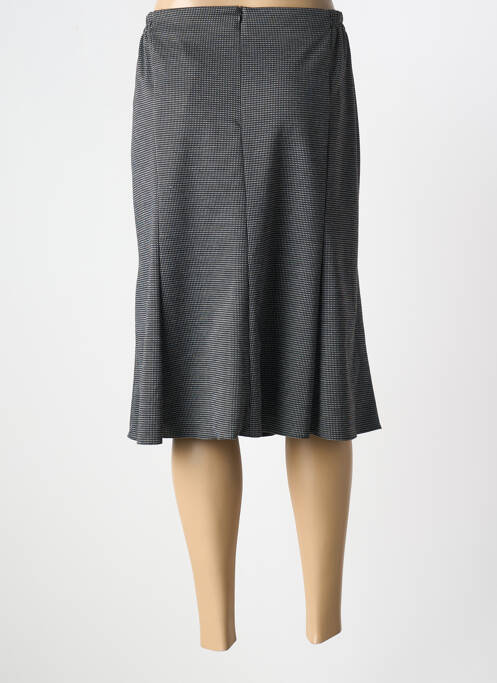 Jupe mi-longue noir FRANCE RIVOIRE pour femme