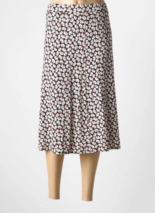 Jupe mi-longue noir FRANK WALDER pour femme